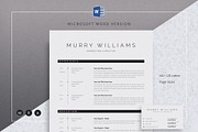 Minimal Resume, a Resume Template by Mr-Template (Thumbnail 1 of 6)