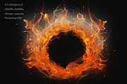 Fire & Smoke Bundle PSD, a Shape Add-On by MRI STUDIO (Thumbnail 6 of 25)