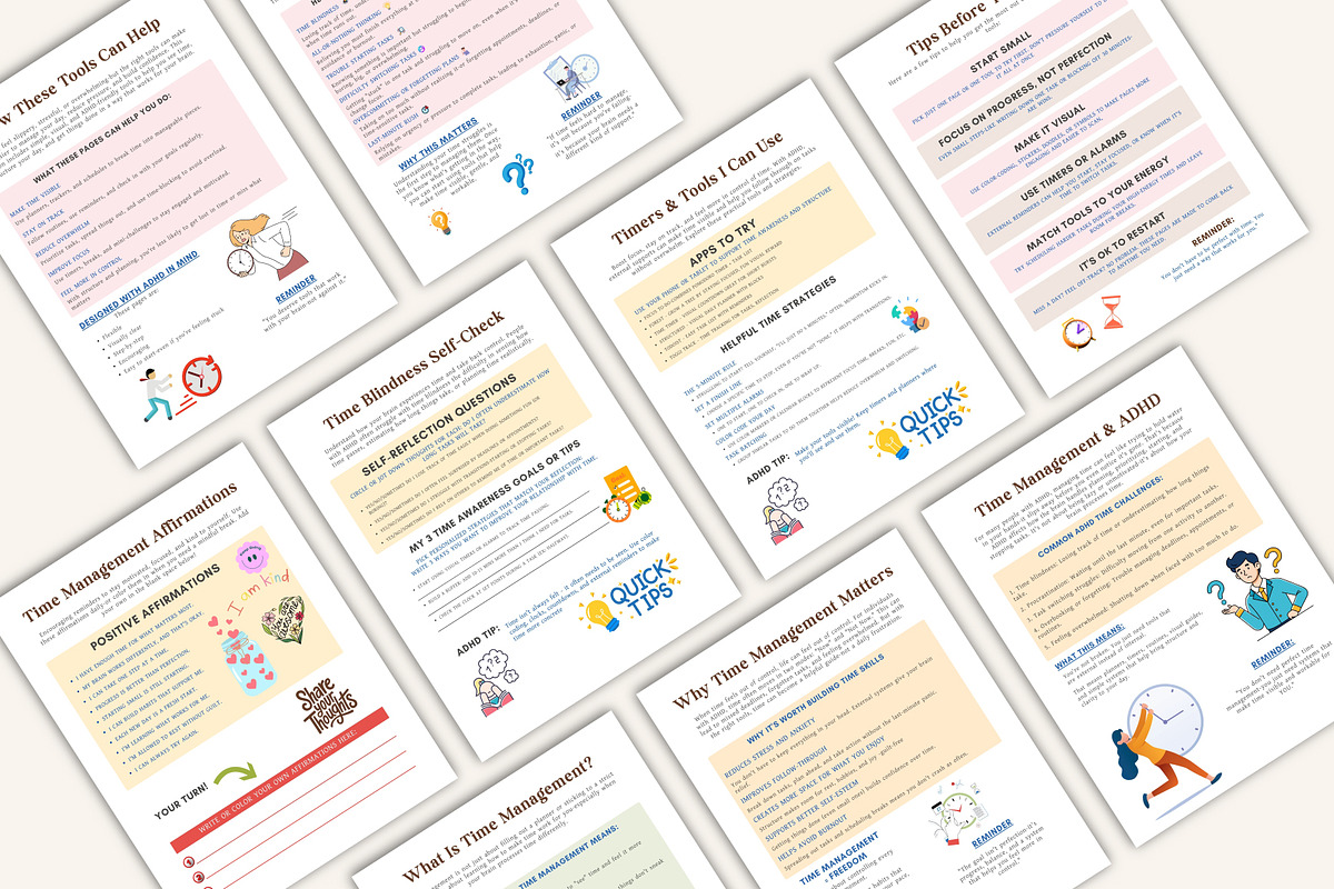ADHD Time Management Worksheets