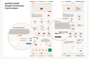 Simple Wireframe Kit