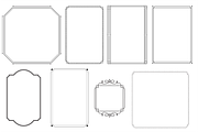 Ornamental Modern Frames, an Object Graphic by Tasha's Verse (Thumbnail 3 of 5)