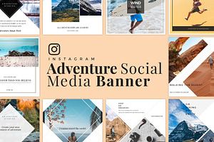 Adventure Social Media Banner