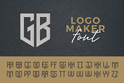 Logo maker font., a Symbol Font by lettett (Thumbnail 1 of 6)
