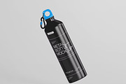 Metal Bottle Mockup 3 Set, a Cups & Container Mockup by PaperMoon (Thumbnail 2 of 4)