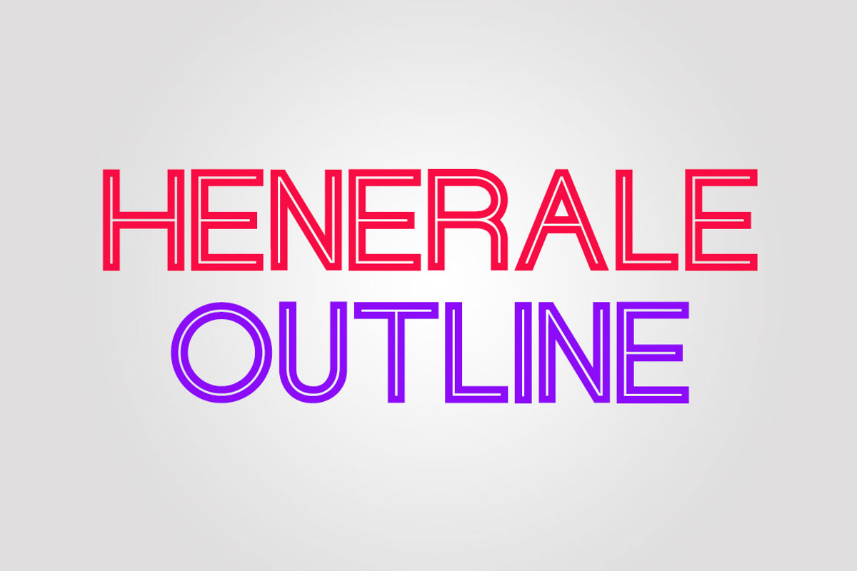 Henerale Outline