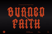 CS Hastings Drawn, a Blackletter Font by Craft Supply Co. (Thumbnail 4 of 8)
