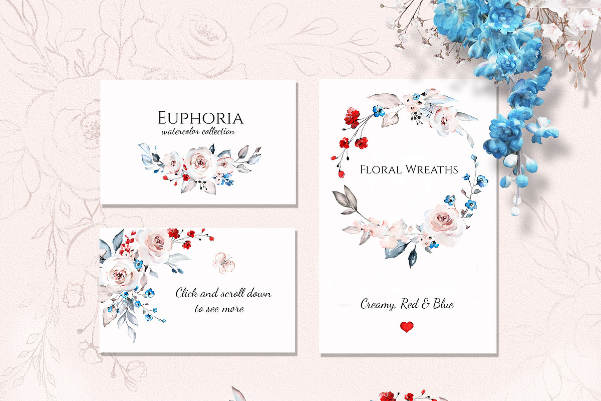 Spring Kiss - watercolor collection, a Work Illustration by Lisima (Photo 9 of 13)