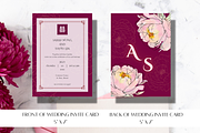 Asian Floral Wedding Invite - FA, an Invitation Template by YeeqsWedding (Thumbnail 3 of 4)