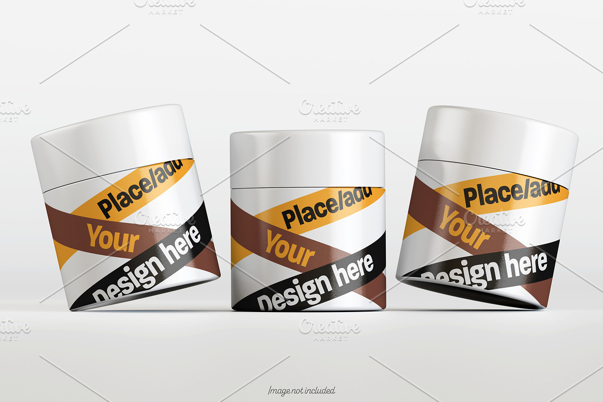 Mini paper tube mockup bundles, a Packaging Mockup by Ambo Ampeng (Photo 32 of 36)