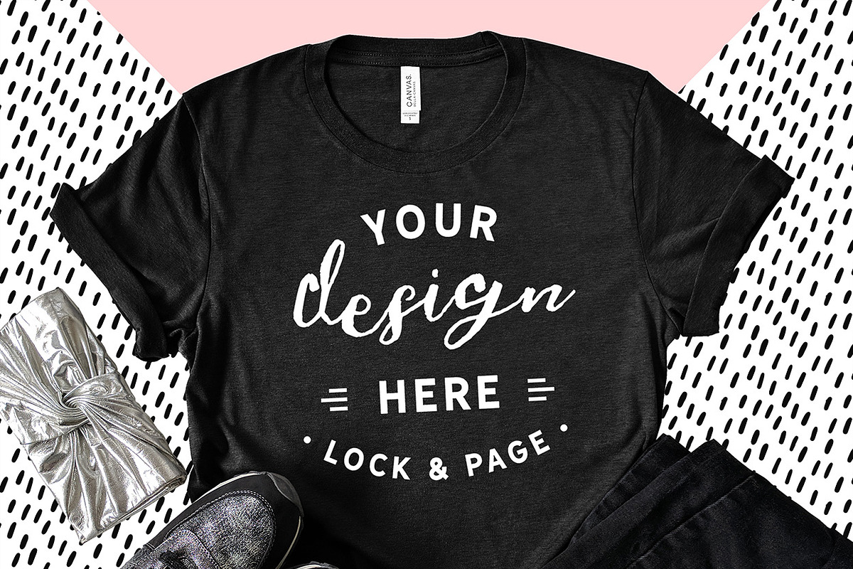 Bella Canvas 3001 Graphic Mockups, a Shirt Mockup by lock and page (Photo 30 of 65)