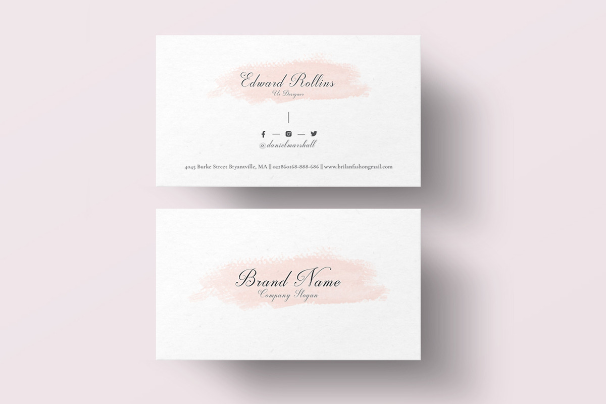 Business Card, a Business Card Template by CreativeZoom (Photo 1 of 3)