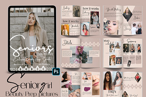 Photoshop Senior Girl Magazine