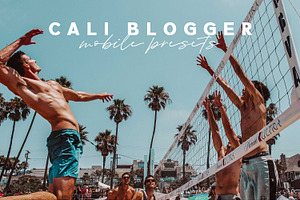 Cali Blogger Lightroom MOBILE Preset