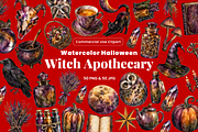 50 Cottagecore Witch Clipart PNG, a Seasonal Illustration by Luxe (Thumbnail 1 of 4)