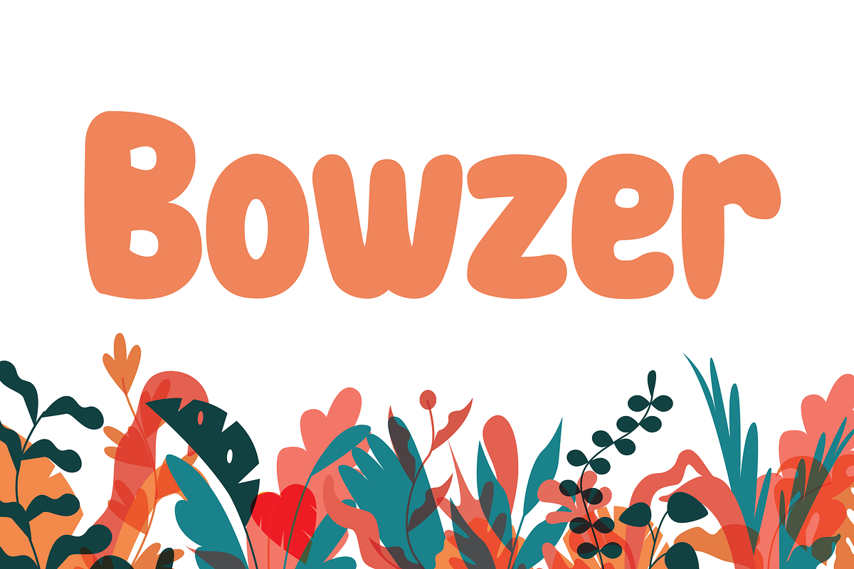 Bowzer – Kids Font, a Sans Serif Font by Pinisi ART (Photo 1 of 10)