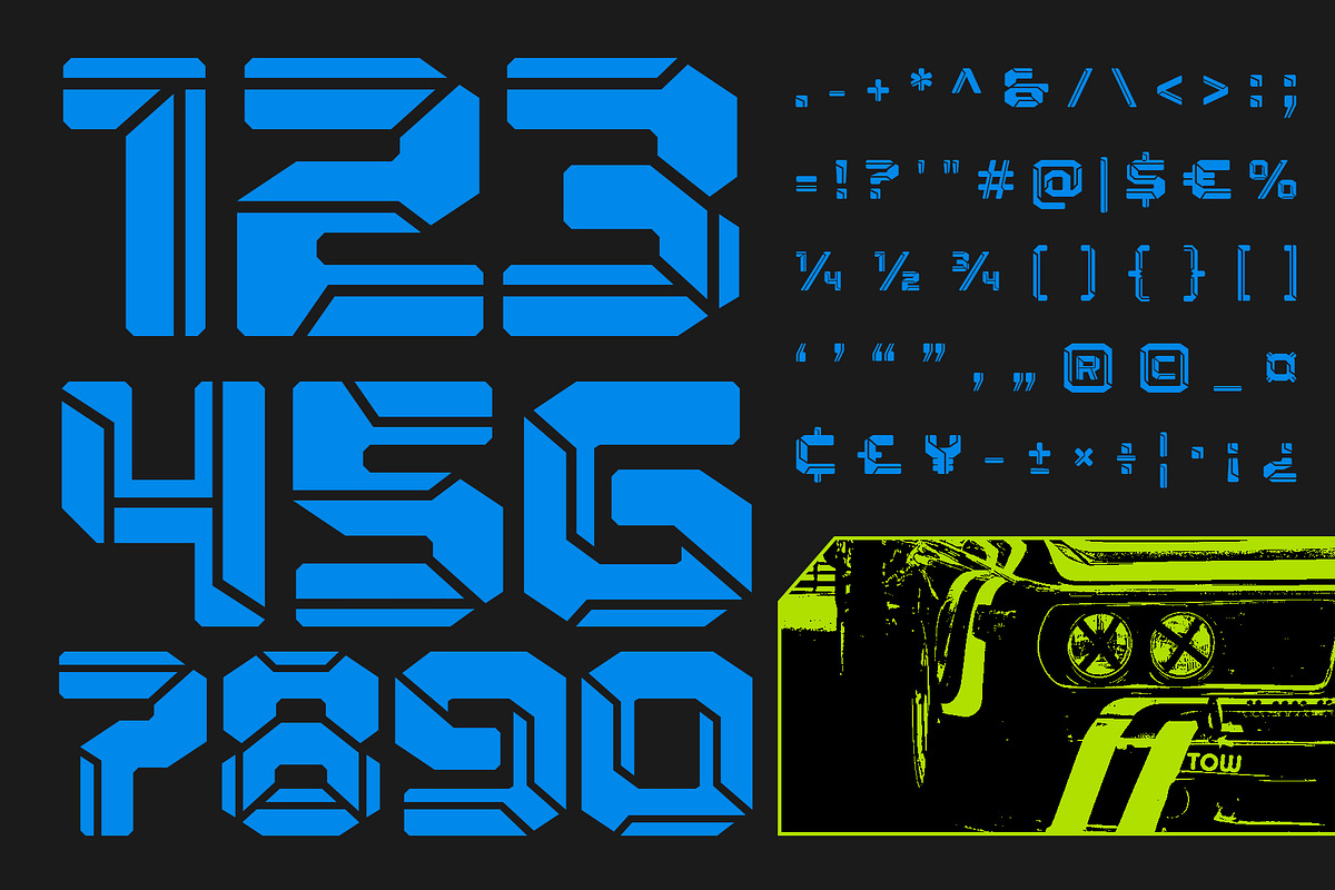 Megawon - Modern Sport Font, a Sans Serif Font by Drizy (Photo 4 of 9)