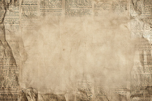 Old newspaper texture background, a Background Photo by AlyaAnd