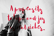 Acquainted Script Brush Font, a Script Font by Wewhitelist (Thumbnail 4 of 5)