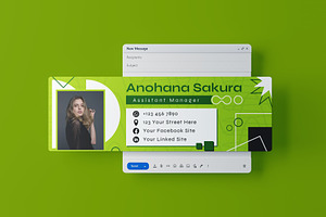 Creative Email Signature, an Email Template by Artnivora.Std