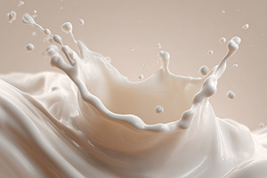 Close up on a splash of milk, a Food & Drink Photo by MistyDay