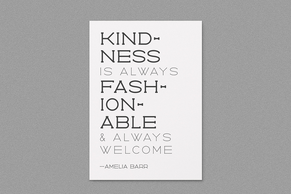 Bekinda, a Slab Serif Font by PHD Studios (Photo 6 of 6)