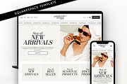 Minimal Squarespace Template, a Squarespace Template by Template Twist Shop (Thumbnail 1 of 10)