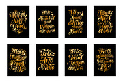 Holidays Lettering / 6 languages, an Illustration by bariskina (Thumbnail 4 of 8)