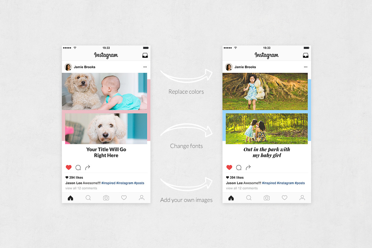 Baby Instagram Posts, a Social Media Template by Social Corner Graphics (Photo 5 of 8)