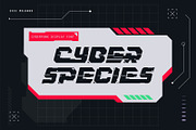 Cybergrose - Cyberpunk Display Font, a Sans Serif Font by Annora Studio (Thumbnail 2 of 17)
