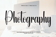 Photography | Script Font
