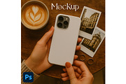 iPhone Tough Phone Case Mockup, an iPhone Mockup by UrbanMockupsStore (Thumbnail 1 of 5)