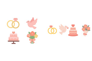 Colorful wedding themed, an Illustration by ZinetroN