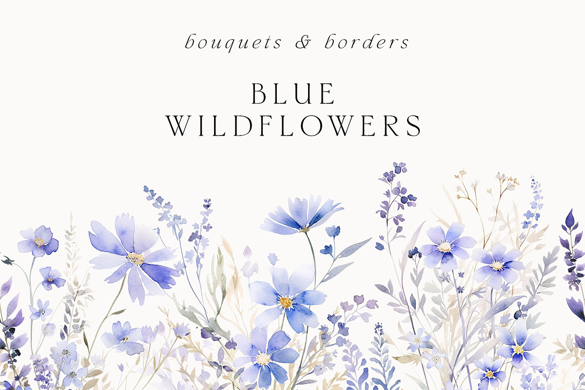 Watercolor Floral Bundle (45 in 1), a Decorative Illustration by Lana Elanor (Photo 27 of 180)