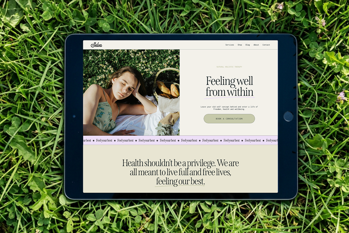 Squarespace 7.1 Template for Coach, a Squarespace Template by Soul Mission Studio (Photo 10 of 10)