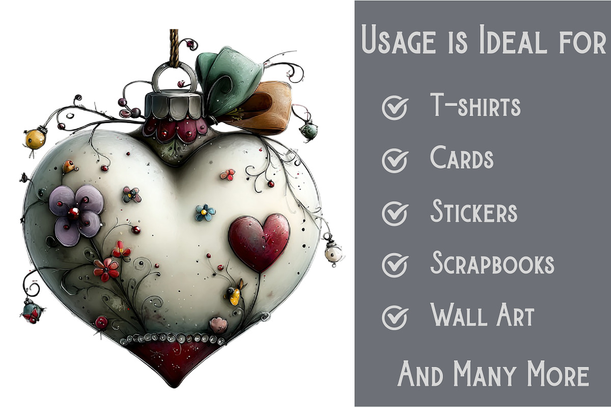 Whimsical Christmas Clipart, an Illustration by Pixels.Craft (Photo 3 of 6)