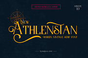 Athlenstan, a Blackletter Font by LetterStock (Thumbnail 1 of 5)
