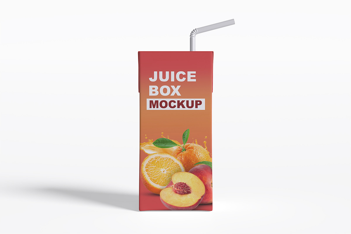 Juice Box Mockup, a Packaging Mockup by mockupbuys (Photo 3 of 3)