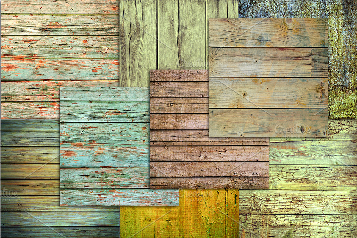WOOD TEXTURES DISTRESSED BACKGROUNDS preview 2