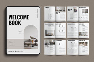 Digital Welcome Book Template