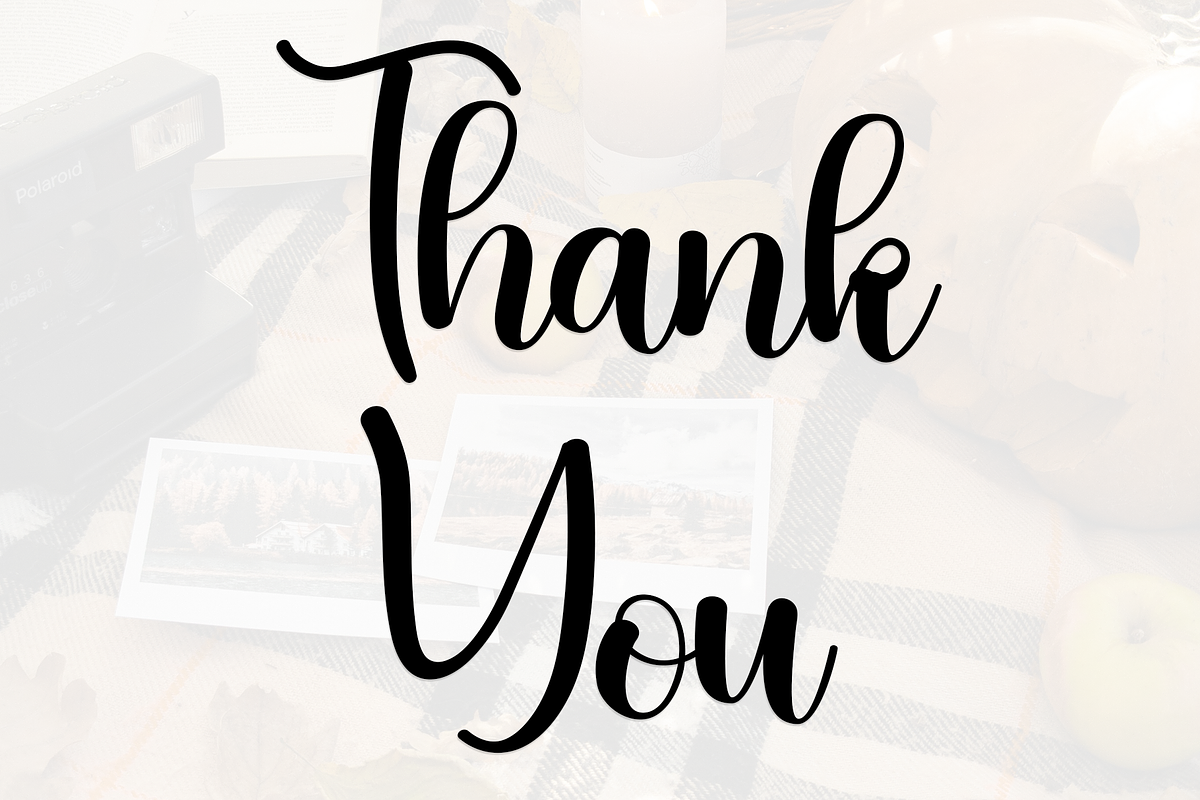 Autumn Memories, a Handwritten Font by InermediaSTUDIO (Photo 8 of 8)