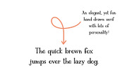 Rigatoni | Hand drawn serif font, a Serif Font by Michelle Kirsch Creative (Thumbnail 7 of 7)