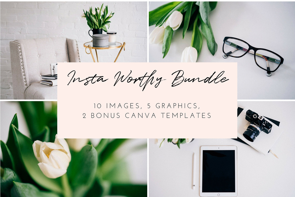 Office styled stock photo bundle | 5 stock photo containing social media and, a Business Photo by Brand Strategy Co. (Photo 1 of 6)
