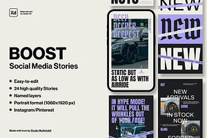 BOOST — 24 Car Tuning Social Stories