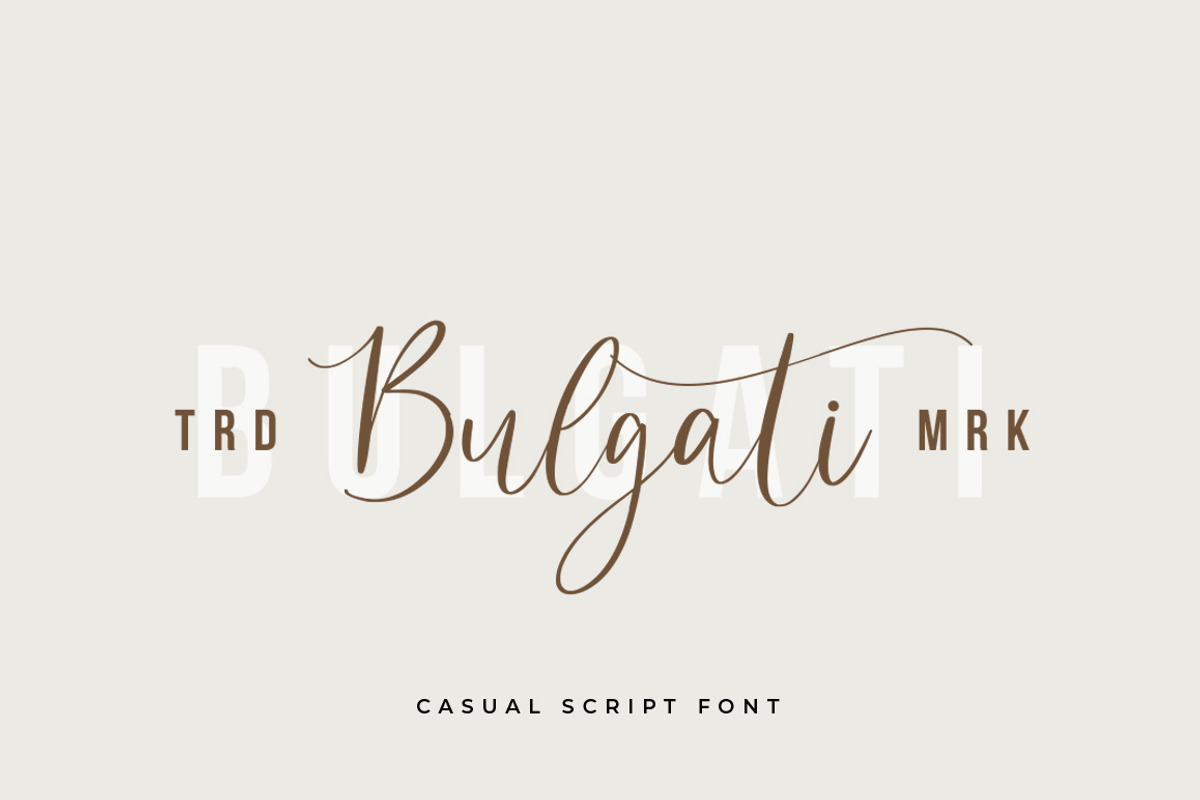 Suttimmos Script, a Script Font by Vultype Co. (Photo 3 of 10)