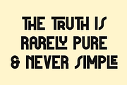 Tyllon - Bold Ligature Sans Serif, a Sans Serif Font by Pandeka Studio (Thumbnail 8 of 12)