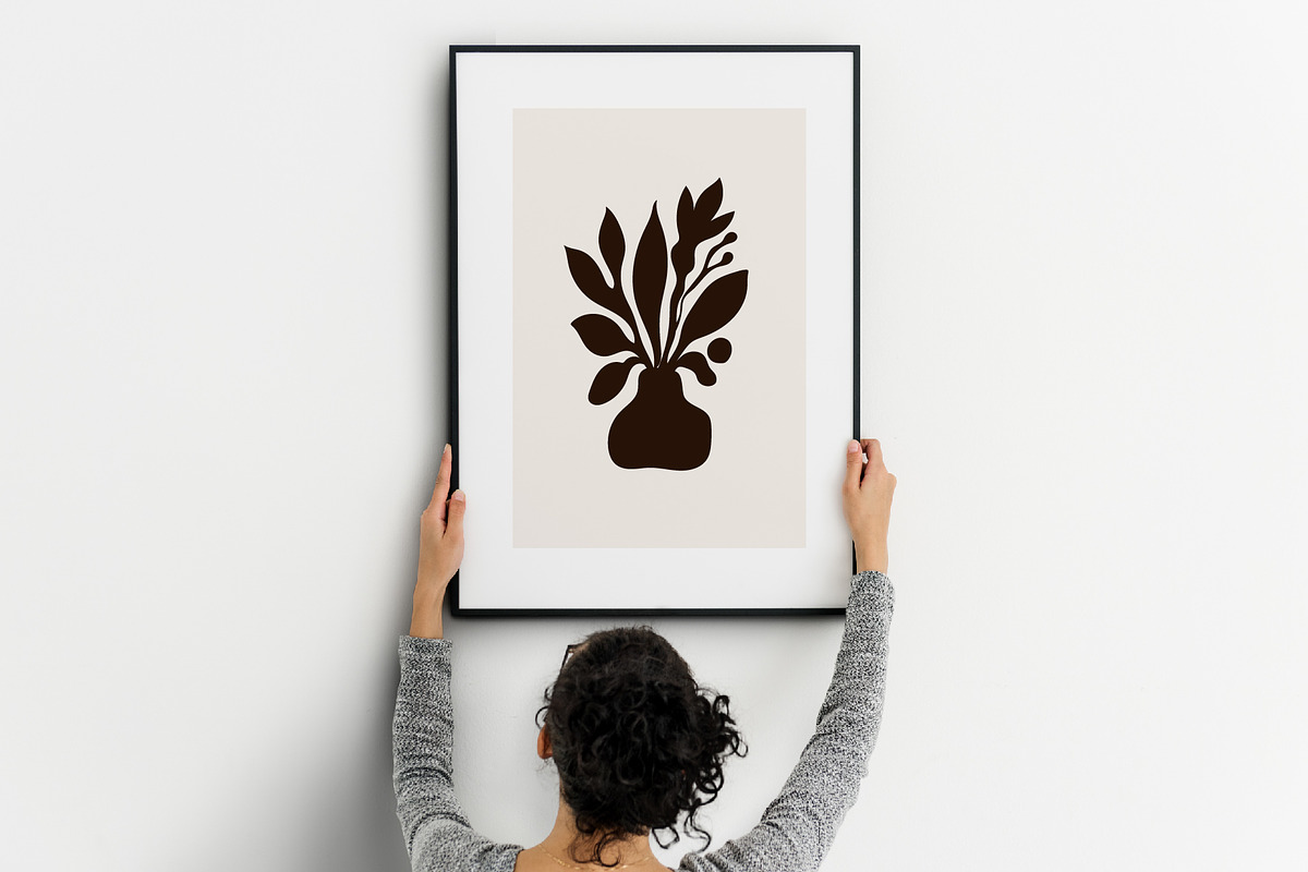 Modern Abstract Contour Art Poster, an Illustration by Imaginary Party (Photo 3 of 8)