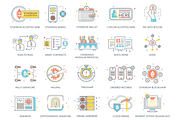 Cryptocurrency & Bitcoin Flat Icons, an Icon by Flat Icons (Thumbnail 4 of 5)