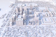 Metropolis City low poly Scene, an Architecture 3D Model by NOMODOL (Thumbnail 34 of 39)