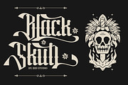 Zenada Blackletter, a Blackletter Font by IHDSTD (Thumbnail 4 of 9)