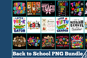 Back to School Quote PNG Bundle, an Education Illustration by Design Station (Thumbnail 2 of 3)